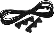 ARTIBETTER 1 Set Elastic Bungee Cord for Hanging Cabinets Shelf Safety Straps with Bracket for Camper Van Trailer Motorhome Use High Strength Materials Multifunctional Design