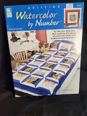 Watercolor by Number Quilting Quilt Leaflet Patterns 141191 House Birches