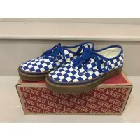 在飛比找蝦皮購物優惠-（Jenny store) Vans 藍色棋盤格 焦糖底