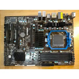 A.AM3+主機板-華擎970 Extreme3 DDR3雙通道 高傳導固態電容 八核心 7.1 聲道 直購價1280