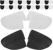 SHINEOFI 25 Pair Convenient Shoulder Pads Practical Sponge Shoulder Support for Women Reusable and Washable Enhancer Comfortable and Breathable Design for Blazer Clothes