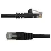 3 Ft. Cat6 Snagless Unshielded (UTP) Network Patch Cable, Black