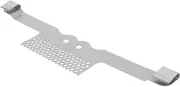 Gatuida Grill Food Blocking Mesh Durable Heat Resistant Grease Trap Screen for BBQ and Griddles Prevents Food from Falling Compatible with Various Models