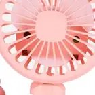 New Children's Stroller Mini Fan Portable USB Rechargeable Small Fan Pink