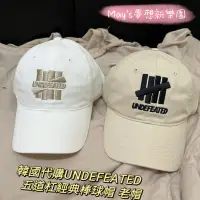 在飛比找蝦皮購物優惠-韓國代購UNDEFEATED 五道杠經典棒球帽 老帽