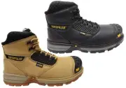 Caterpillar Mens Excavator Superlite Cool Carbon Composite Toe Boots - Leather