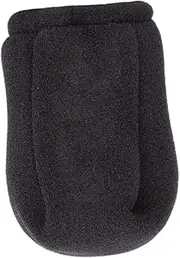 1Pc Hair Dryer Sponge Diffuser Foldable Black Attachment for Hair Styling Heat Protection Compatible with Hair Dryers for Salon Use