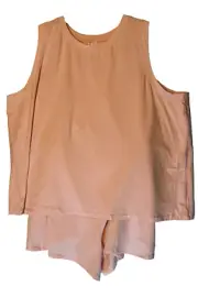 STARS ABOVE size 3X TANK & SHORTS ACTIVEWEAR SET COTTON/RAYON/SPANDEX BLEND NWT