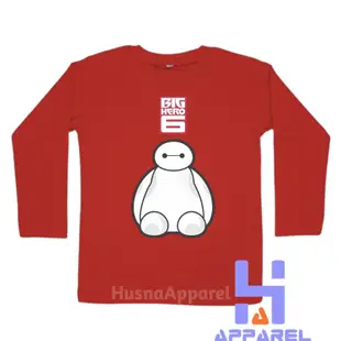 兒童 T 恤 BIG HERO 6 BAYMAX 長袖