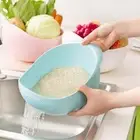 Bowl Beans Kitchen Tools Drain Basket Rice Washing Filter Colander Rice Sieve