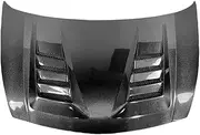 hood scoops for cars， Compatible For Honda FD2 Civic 06-11 FD2R JS Style Carbon Fiber Vented Cooling Hood Bonnet