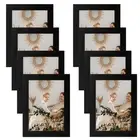 5x7 Picture Frames Set of 8, Black Gallery Wall Frame Collage, Thin Tabletop ...