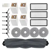 Replacement Parts for L20 Ultra Robot Vacuum - Brushes, Filters, Mop Cloth, Dust Bags