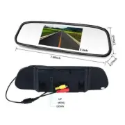 Universal 5" TFT LCD Mirror Monitor Car Reverse Rear View Wireless Backup Camera (for: Subaru)