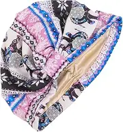 [BESPORTBLE] Ethnic Turban Long Stretchy Headscarf Cotton Material Arabian Style for Women