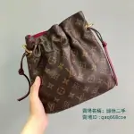 二手精品 LV 路易威登 NOE 福袋 收納袋 束口式 水桶包 收袋包 M43445