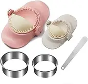 1 Set Dumpling Dough Mold Set with Ring Cutter and Stuffing Spoon for Empanada
