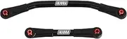 INJORA Steering Link Stainless Steel with Plastic Rod Ends for 1/24 RC Crawler Car Axial SCX24 C10 Deadbolt JLU Gladiator Bronco（Black）