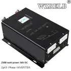 2500W Pure Sine Wave Inverter 36V to 120V 240V Split Phase Solar Home System Off