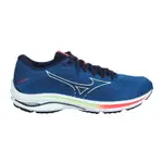 MIZUNO WAVE RIDER 25 男慢跑鞋-路跑 運動 避震 美津濃 J1GC210325 藍綠橘