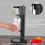 1L New Fully Automatic Commercial Milkshake Electric Milk Tea Mixer Home Machine