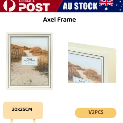 1/2x 8x10 INCH,20x25CM Ivory Axel Picture Photo Frame Display Hanging Photo Gift