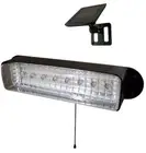 4 Outdoor Garden 8-LED Solar Shed Eaves Work Light Lamp Garage Security Flood