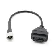 3 Pin to OBD2 Diagnostic Code Reader Adapter Scanner Cable For Yamaha Motorbike
