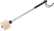 Kisangel Bass Drum Stick Drums Bass Drum Mallets Soft Instrument Timpani Mallets Band Drum Wool Felt Drum Mallets Steel Marching Drum Percussion Drum Hammer Drum Mallet Hammer Plastic