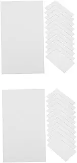 COHEALI 2sets Multi-use Memo Pads 100 Blank Index Cards Perfect for Office Study Creative Work 100pcs*2