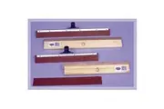 Oates Biodegradable Wooden Squeegee Head Only, 600Mm, Red Rubber, Each