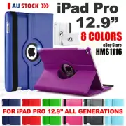 iPad Pro 12.9 6th 5th 4th 3rd 2nd Gen case cover Shockproof Leather Smart Stand