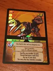Dot Hack .Hack Enemy TCG Foil Black Death 4P1 Card M/NM