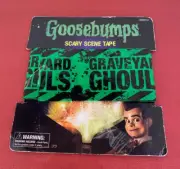 R.L STINE 2015 ☆ Goosebumps ☆ Graveyard Ghouls - Crime / Scary Scene Tape - HTF