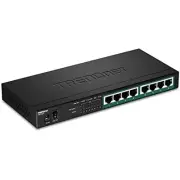 TRENDnet 8-Port Gigabit PoE+ Switch, 120W PoE Power Budget, 16Gbps Switching