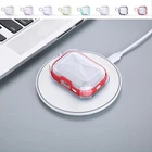 For Airpods Pro 2nd Gen 2022 Luxury Clear TPU Shockproof Case Cover+Keychain