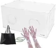 Large Still Air Box, Mini Greenhouse for Mushrooms and Plants, Portable Mushroom Grow Kit (60x30x40cm)