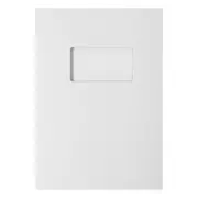 10pc Marbig Pro A4 Presentation Folder Document Holder w/ Gloss Window White
