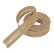 1 Inch Single Fold Bias Tape Polyester for Sewing(Khaki 10 Yards)