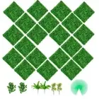 20 PCS 20x20 Artificial Boxwood Hedge Wall Panels Greenery Privacy Screen for