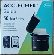 ACCU-CHEK Guide Test Strips Exp 6/2026 50 Ct New Box FREE SHIPPING!