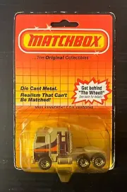 Original 1983 Vintage Matchbox Kenworth C.O.E. #MB45 - Unopened Blister Pack!