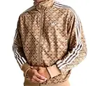 NEW MEN'S ADIDAS ORIGINALS FIREBIRD MONOGRAM TRACK JACKET ~SIZE SMALL #2925