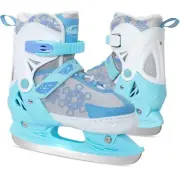 BRAND NEW Nattork Ice Skates 10C-13C Boys/Girls Blue Ice Skates