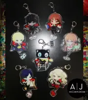 Persona 5 Anime - Acrylic Keychain - Joker Skull Anne Queen Futaba Morgana