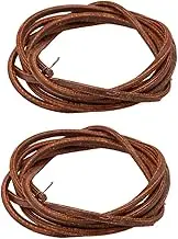 Beatifufu 2pcs Sewing Machine Belt Replacement for Vintage Treadle Machines Durable Cowhide Accessories Easy to Install Use for Sewing Enthusiasts and Professionals