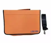 Pen Holder Folder Holds 120 Pens w Strap Collector Stationary Organizer Organise