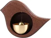 Magnetic Wooden Doorbell, Wind Chime for Refrigerator Room Porch, Garden Backyard Dining Room Home Garden Wind Chime Housewarming Gift, Shopkeepers for Door Opening, Wood Doorbell /2574