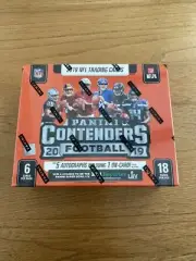 2019 Panini Contenders Football Sealed Hobby Box