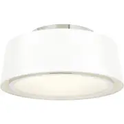 Decovio ED0953503PN Stevens Semi-Flush Mount Polished Nickel
